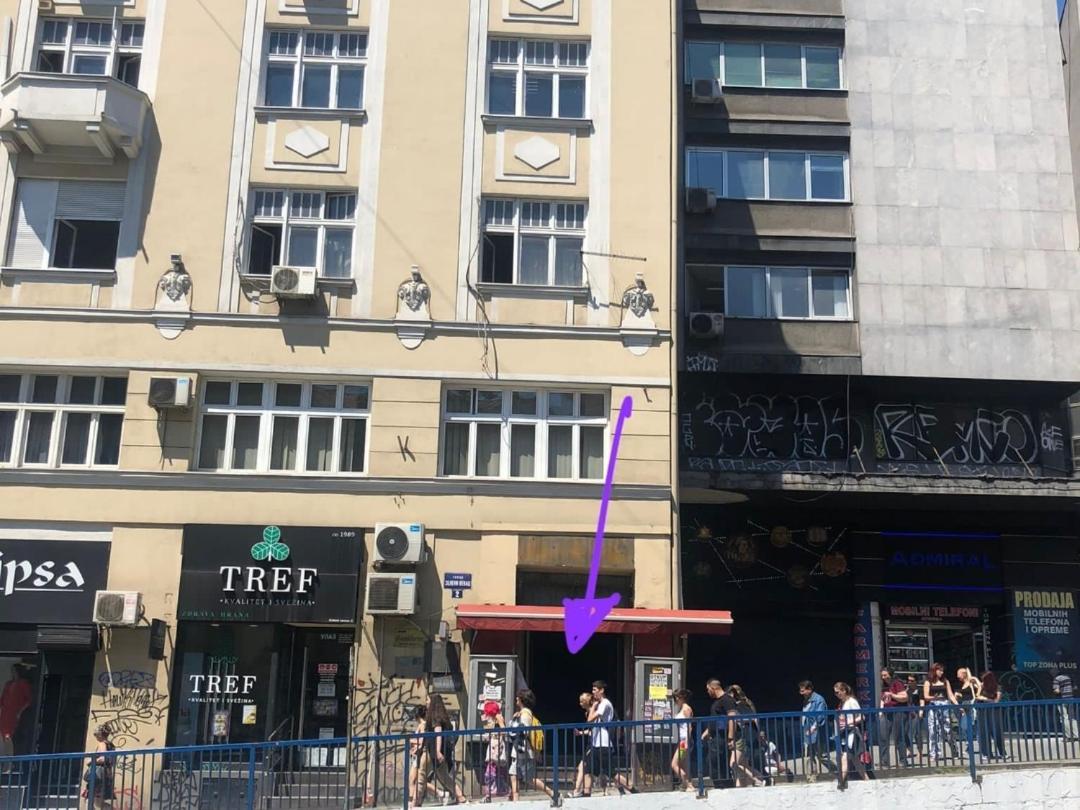 Metropoliten Rooms Belgrad Exterior foto