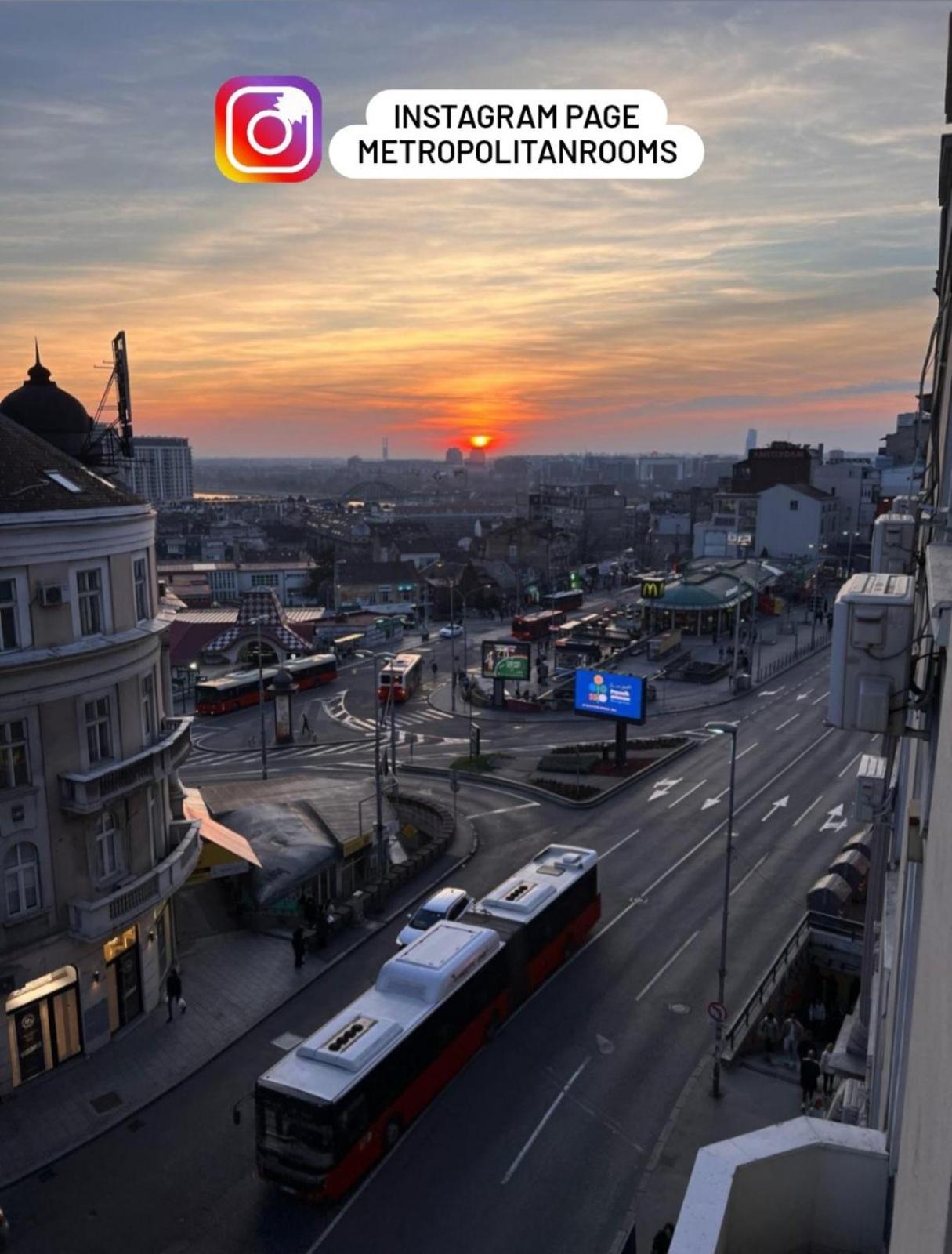 Metropoliten Rooms Belgrad Exterior foto
